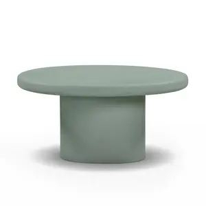Jade Concrete Indoor/Outdoor Coffee Table (28"-34")