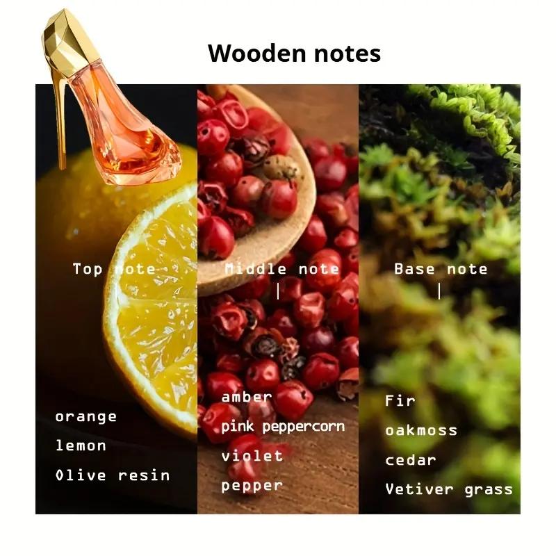 deold Ladies perfume in 3 bottle set, 3.03 oz (90 ml), with a fresh and elegant fragrance, designed with high-heeled shoe pattern. It's the perfect gift for her. Floral fragrance perfume