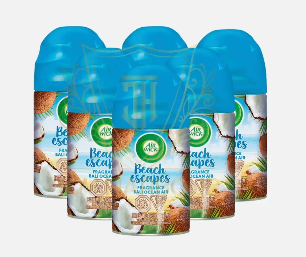 Air Wick Freshmatic Refills, Beach Escapes Bali Ocean Air (6 Pack)