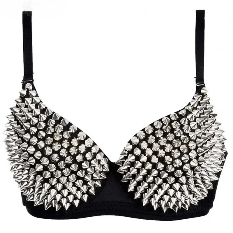 New styleNewest Sexy Lingerie Sexy's Rhinestone Cover Bra Gold/Silver Plunge Wire Bralete Fashion Sequined Cover
