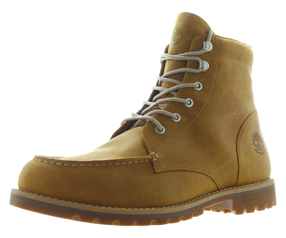 Timberland Redwood Falls Men's Waterproof Moc Toe Ankle Boots, Outdoor and Casual Hiking Footwear