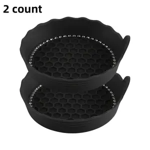 Car Cup Holder Coaster, Non-slip Car Cup Holder Pad with Glittering Crystal Rhinestones, Universal Car Interior Accessories for Women & Men