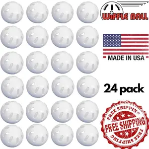 Wiffle Balls Baseballs Bulk Packaged 2 dozen Wiffle Balls Baseballs Bulk Packaged 2 dozen