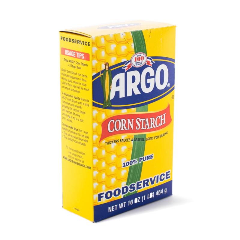 Argo Corn Starch 16 oz Flour Powder Natural