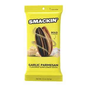 SMACKIN' - Sunflower Seeds - Garlic Parmesan Snack Salt SMACKIN' - Sunflower Seeds - Garlic Parmesan Snack Salt