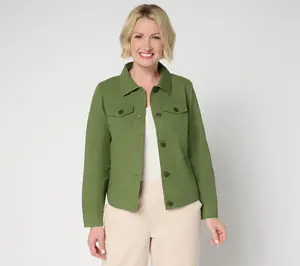 BEAUTIFUL by Lawrence Zarian Linen Blend Jacket BEAUTIFUL by Lawrence Zarian Linen Blend Jacket