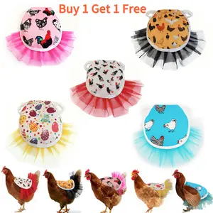 [Buy 1 Get 1 Free] Hen Chicken Saddle Apron Feather Back Protection Fixator Chicken Vest Petticoat Collars Harness