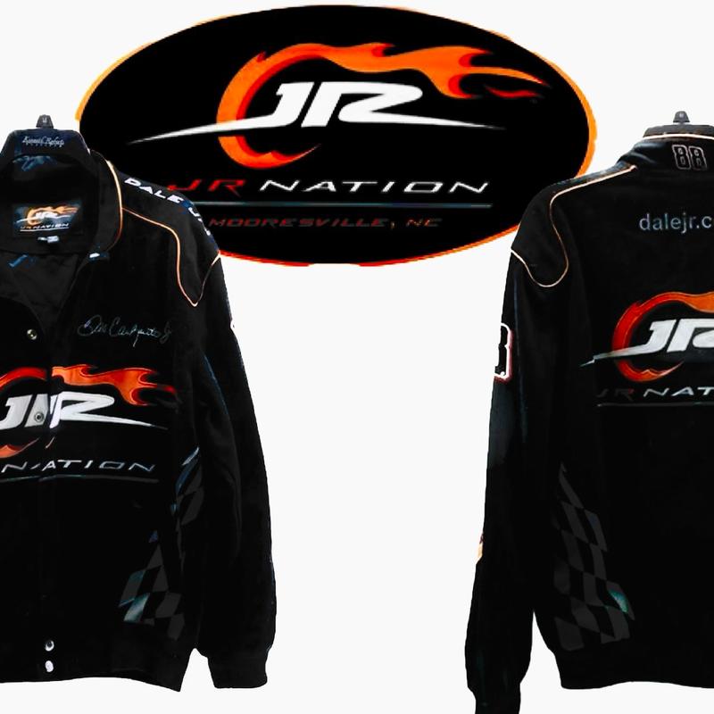 Dale Jr. Nation Flame NASCAR jacket 2011