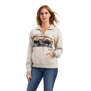 Ariat Women's REAL Scenic 1/2 Zip Sweatshirt
