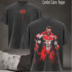 Omni Man v3 Invincible Retro Vintage Menswear Gift movie fans Top Apparel Classic Oversized Seamless Simple Straight Man Clothes Cotton designer shirts, graphic tees, men gifts, ,Graphic Streetwear T-shirt tees good tshirt
