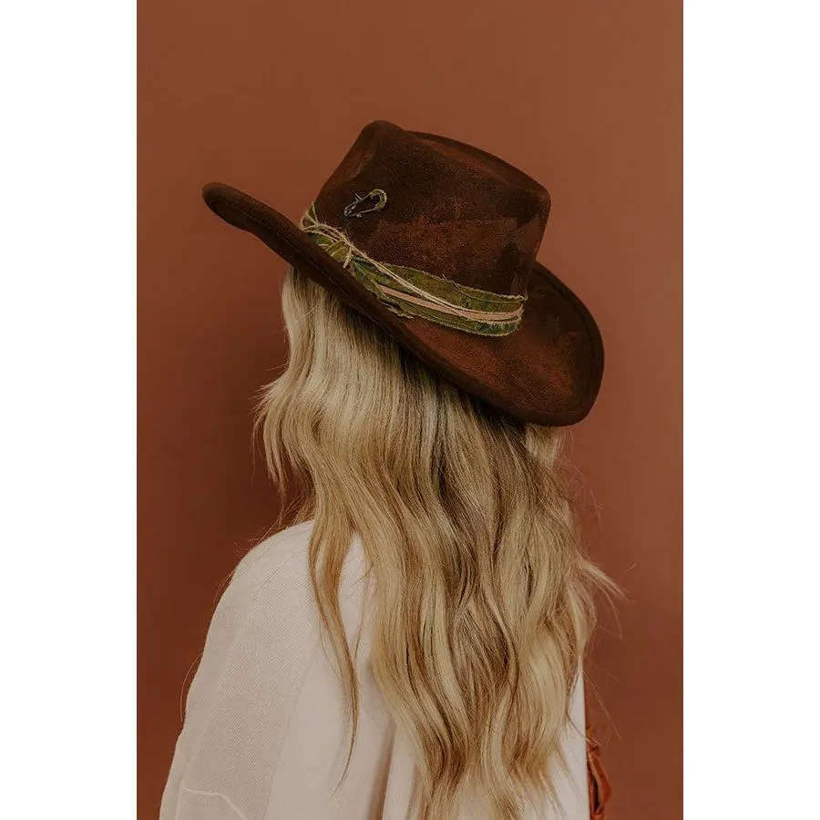Austin Nights Distressed Felt Cowboy Hat