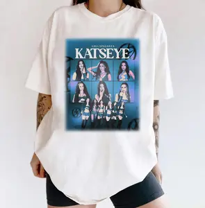 KATSEYE Band Tee – Global Pop Music Street Style 2025 tf3116
