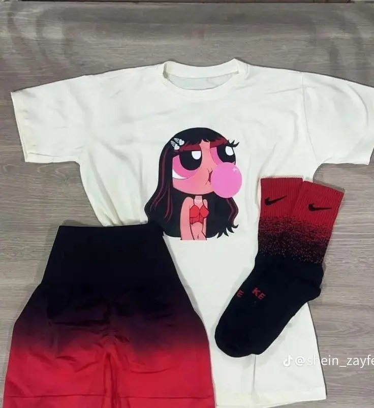 Y2K Powerpuff Girls Aesthetic Shirt, Cute Retro Cartoon Graphic Tee, Baddie Bubblegum Girl Sweatshirt, Youth and Adult Sizes, 2000s Nostalgia (Only Shirt)