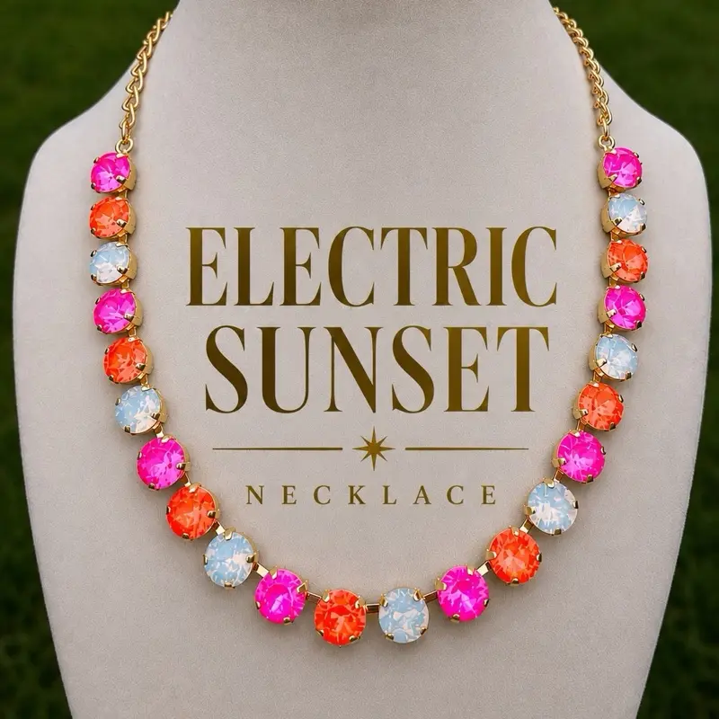 Electric Sunset Necklace