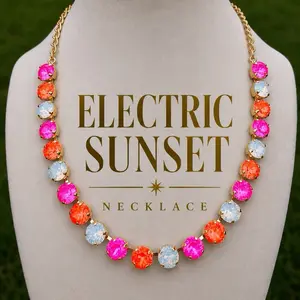 Electric Sunset Necklace