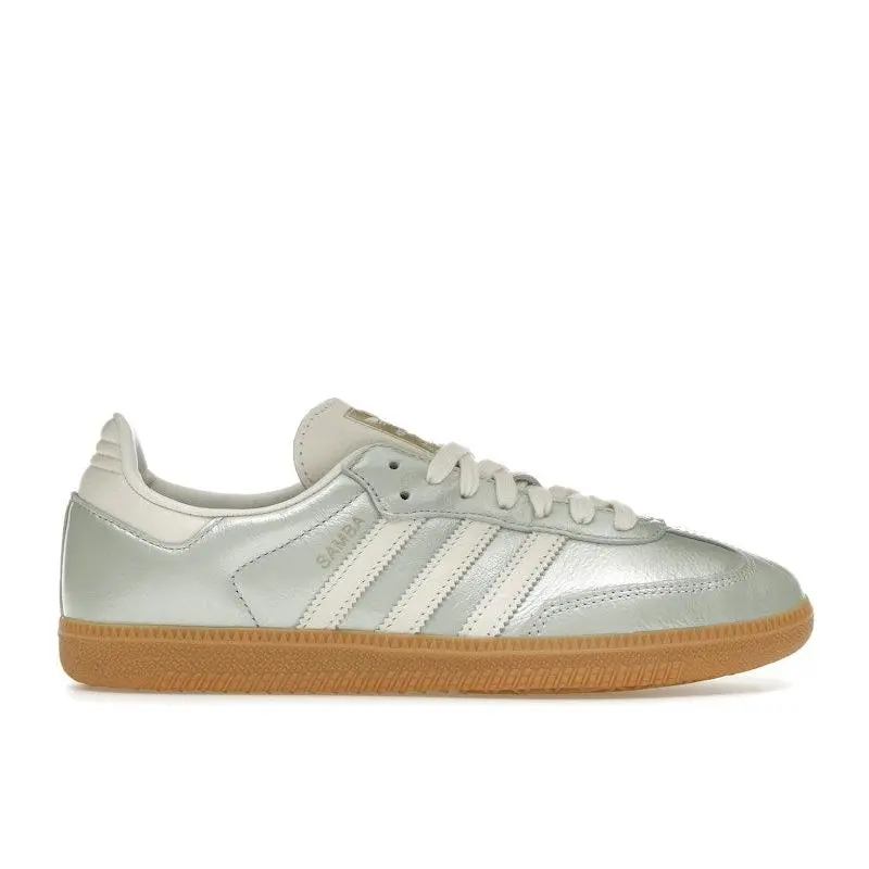 adidas Women's Samba OG Linen Green Metallic, from StockX