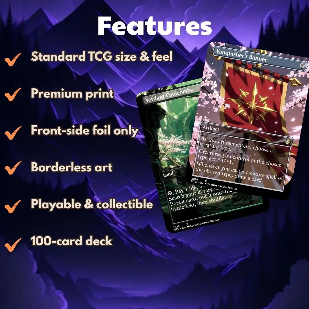 MTG Proxy 100+ Card Commander Deck Najeela the Blade-Blossom