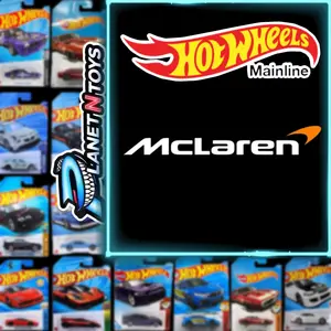 HotWheels MCLAREN Mainline diecast 1:64(European,Elva,P1,W1,Elva)