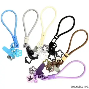 Short Star Phone Lanyard, Cute Keychain Design, Durable Material, Perfect for Daily Use, Stylish Accessory for All Smartphones, Phone Charm, Mobile Phone Chain