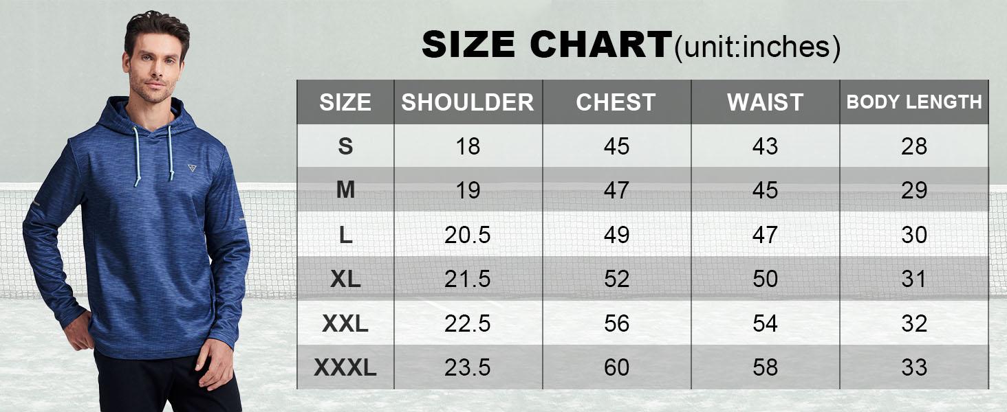 MAELREG Men's Golf Hoodie, Lightweight Fleece Pullover Sweatshirt, Athletic Hooded Top, Casual Sportswear, Fashion Menswear SpringStatements