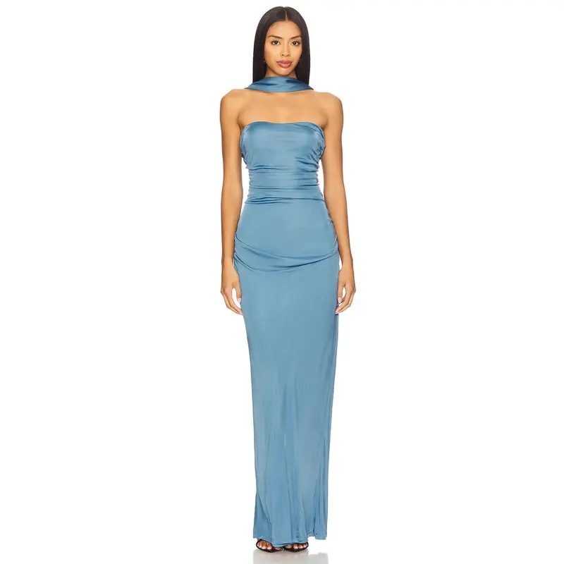 esli blue dress esli