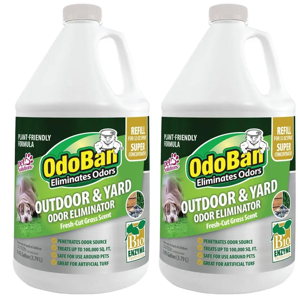 1 Gal. Outdoor and Yard Odor Eliminator Refill (2 Pack)