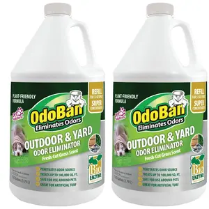 1 Gal. Outdoor and Yard Odor Eliminator Refill (2 Pack)