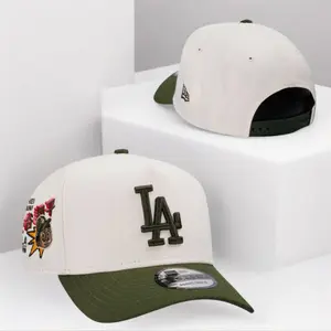 New Era LA Dodgers Snapback Hat Adjustable Baseball Cap, Casual Everyday Wear, Sporty Clean Look, Limited Edition Trend Cap 2026