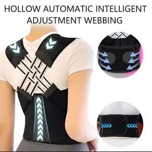 Corrector de Postura de Espalda Adjustable Back Support - Relieve Back Pain, Correct Posture, Comfortable Design for Men and Women - Tool