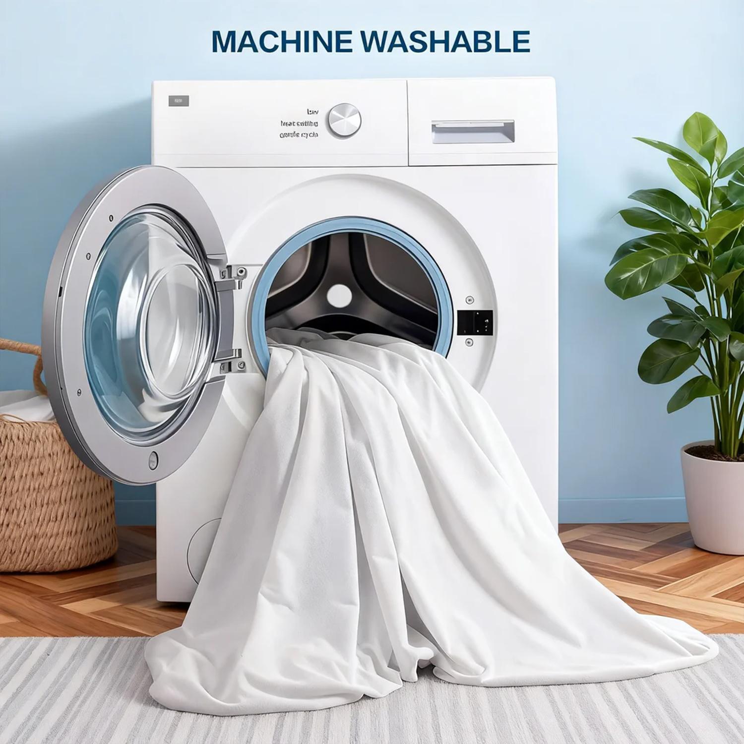 【TASTELIFE】 Waterproof Mattress Protector Twin XL Size, 100% Waterproof Breathable Noiseless Mattress Cover with Deep Pocket for 6-18 inches Mattress, Machine Washable & Vinyle-Free (White) topper