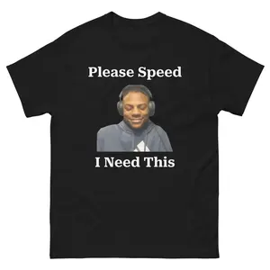 Please Speed Logo Tee