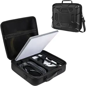 Starlink Mini Case,  Hard Shell EVA Travel Carrying Bag with  Strap for Starlink Mini Dish & Accessories, Lightweight Portable Storage for Camping, RV, Hiking