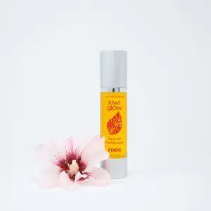 Rosie Face Oil –  Sesame & Rosehip - Anti-Aging & Brightening - Kiwi Glow