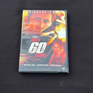 DVD Movie "Come in 60 Seconds" - Nicolas Cage, Angelina Jolie, Coviavanni Risi, Robert Duvall