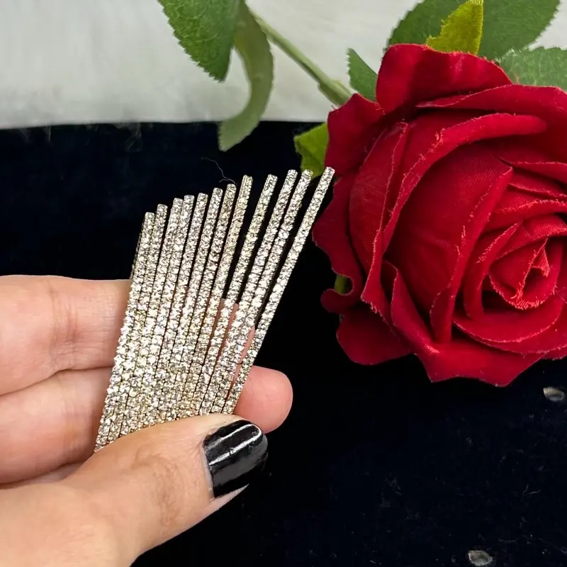 Elegant A Dozen Rhinestone Gold Bangles with Sparkling Stones for Festive Wear
