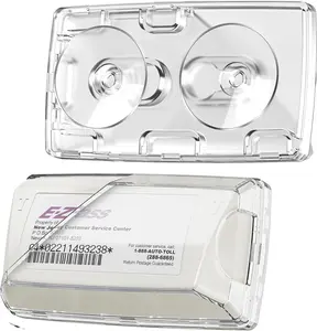 EZ Pass Holder for Windshield, Toll Pass Transponder Holder with Suction Cups for EZ Pass Mini/iPass