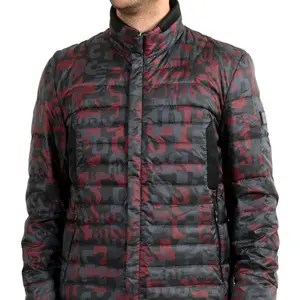 Hugo Boss Men's "J-Kariba" Logo Print Insulated Parka Jacket US M IT 50