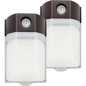 2 Pack 30W  LED Wall Light, 3300LM 5000K  Cool White, IP65  Outdoor Wall Mount Lamp, -Cast   Lighting for Garage Yard Patio Warehouse