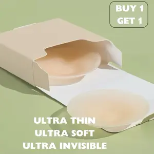 Upgraded CAKES Gripping Reusable Covers Alternatives - Natural Plant-Based Silicone Coverings, Waterproof, Nude Color, Lady Outfit Basic Accessories,  Minimalist, Ultra-Soft Gripping Silicone, Lightweight, Seamless Comfort, Womenswear Clothing Enhancement