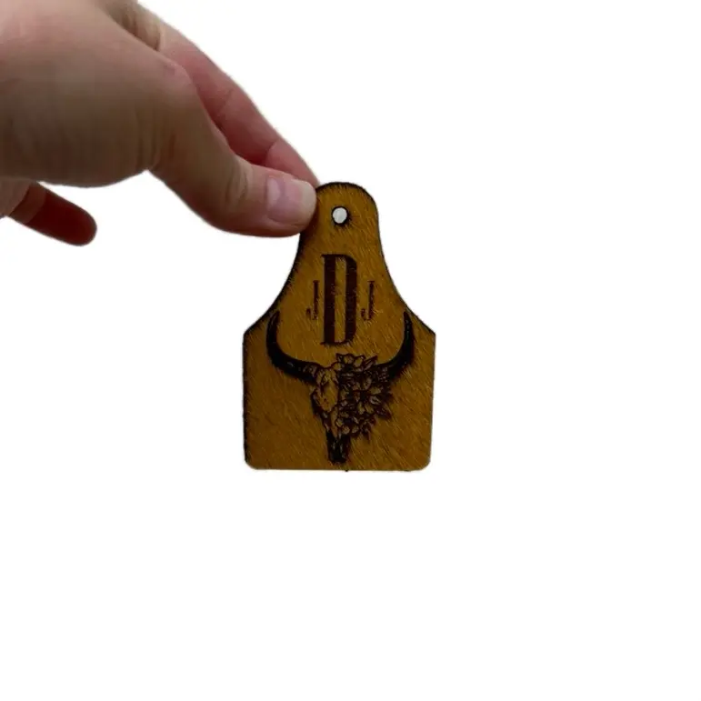 Cowhide backpack tag Cowhide backpack tag