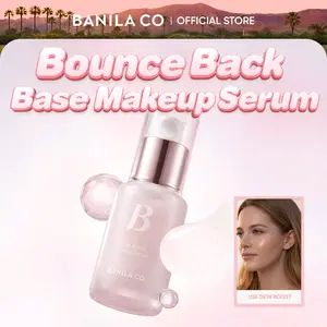 [NEW/Exclusive] BANILA CO Dew Boost Makeup Serum 1.01 fl oz | Hydrating Makeup Prep & Grip Primer for Long-Lasting Wear | Dewy Glow Booster with Birch Sap & Hyaluronic Acid for Radiant Glass Skin | Korean Base Prep