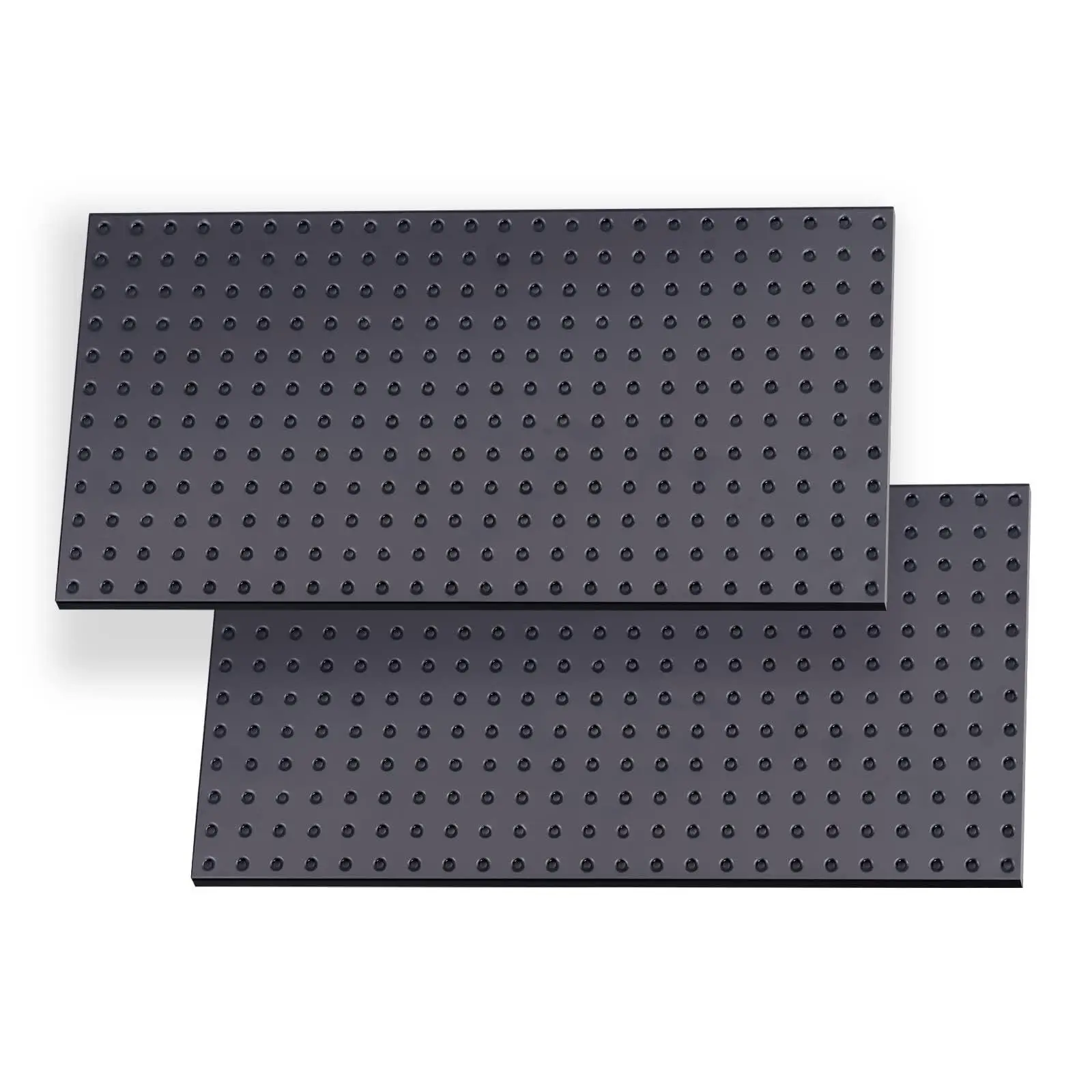 Garvee 2 PCS Peg Board, 12"x24" Metal Pegboard Panels, Wall Mounted Peg Board Panels, Pegboard Panel for Garage, Workbench, Craft Room