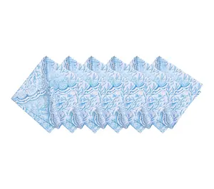 Chinoiserie Coast Napkins Set of 6 by Valerie
