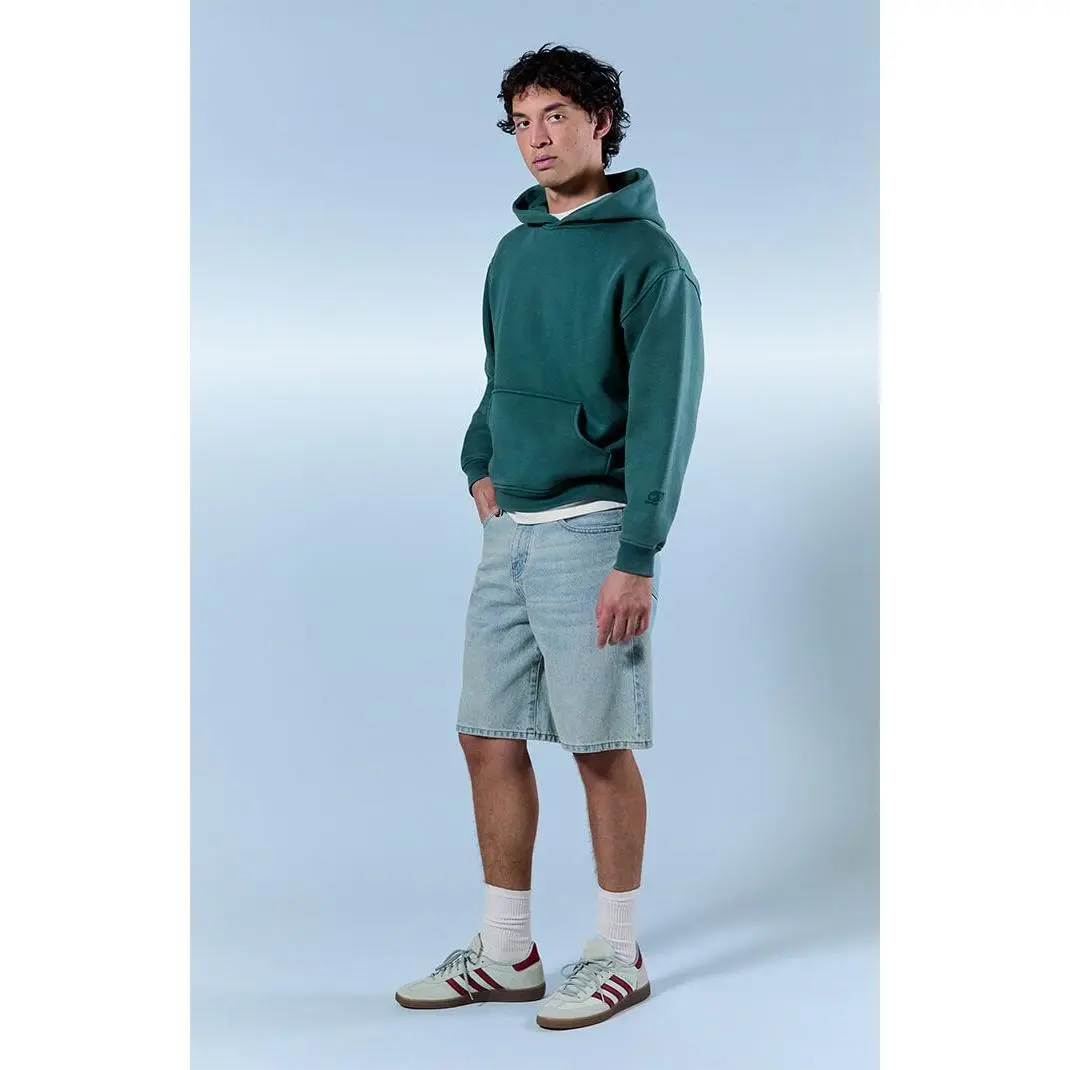 Pacsun Men's Parker Baggy Jean Shorts Light Blue Tint Pacsun Men's Parker Baggy Jean Shorts Light Blue Tint