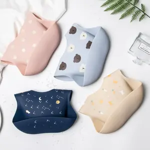 Waterproof Feeding Bib | Ultra-Soft Silicone with 3D Food Catcher Pocket for Mess-Free Mealtimes