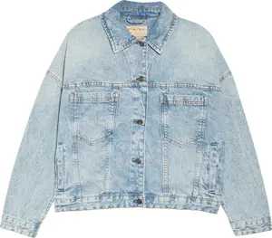 FREE PEOPLE: OPAL SWING DENIM JACKET