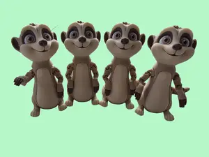 Meerkat Fidget Toy – 3D Printed Articulated Meerkat Desk Buddy