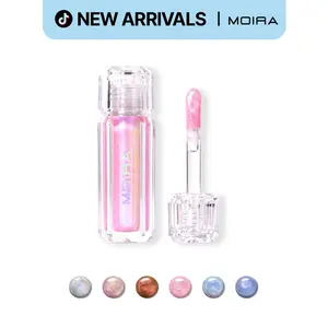 MOIRA | Chroma Kiss pH Tint Oil | pH-Adaptive Shimmer Lip Oil with Custom Pink Tint & Dual-Chrome Shine