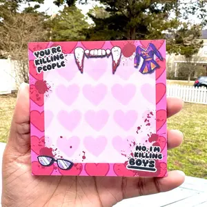 Jennifer’s Body 4” sticky note pad for daily reminders and affirmations