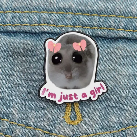 Cute Cartoon Animal Alloy Lapel Brooch Pin with Bow Tie, Unisex Casual Style Jewelry Accessory for Backpacks, Perfect Gift for Girls, All Seasons, Durable Metal Pins, Decor Pins